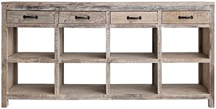 Reclaimed Wood Console Table by Unknown
