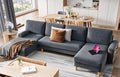 YITAHOME 109"Sectional Couches for Living Room, U Shaped Couch w/4 Seat Sofa by YITAHOME