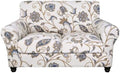 SearchI Stretch Sofa Cover Printed Couch Cover, Floral Pattern 3 Pieces by SearchI