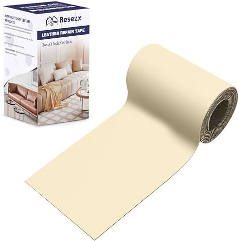 Besezx Leather Repair Patch Tape Kit, Self Adhesive Leather Repair by Besezx