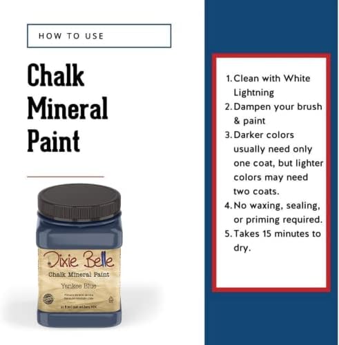 Dixie Belle Paint Company Chalk Mineral Paint - Image 3
