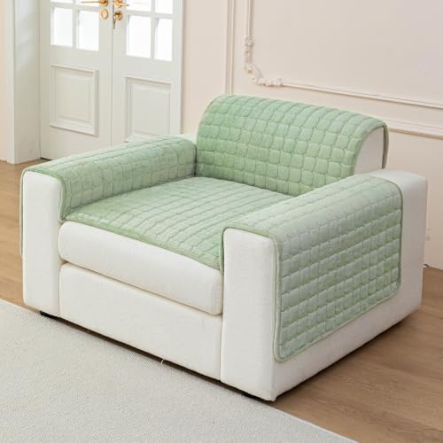 Sectional Velvet Couch Covers for 1 Seat, 27.6"x27.6" by MDSASFD