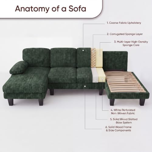 Furmax Sectional Couches for Living Room - Image 7
