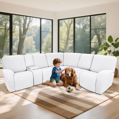 100% Waterproof Sectional Recliner Couch Covers - Image 2