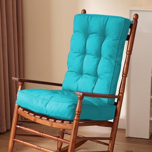 IPYNBAP Rocking Chair Cushion, Waterproof and Fade-Resistant Patio Chair by IPYNBAP