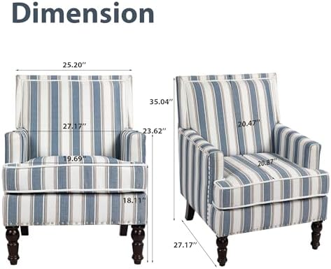 Accent Chair, Comfy Cozy Modern Mid-Century Accent Chairs - Image 2