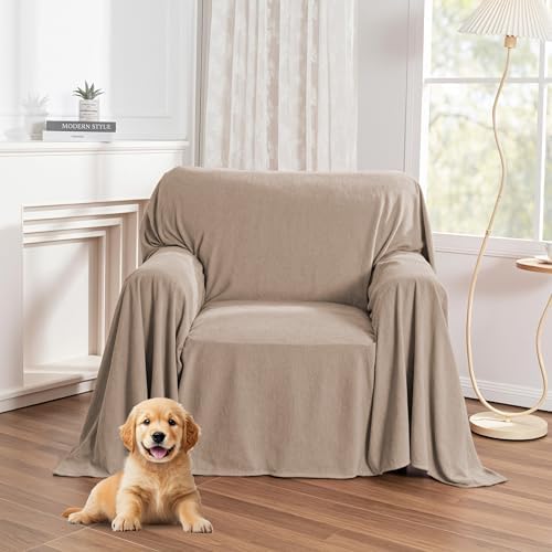 MYSKY HOME Armchair Couch Cover, Sofa Covers Washable Couch Covers by MYSKYHOME