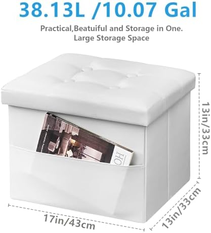 AmasSmile Ottoman with Storage - Image 3