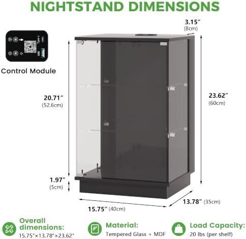 HNEBC Glass Display Cabinet - Image 2
