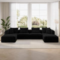 Novilla 141" Modular Sectional Sofa, U Shape Freestyle Sectional Couch by Novilla