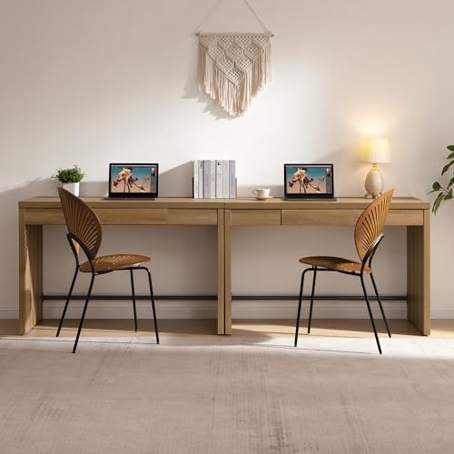 SICOTAS Computer Desk Writing Table, 47-Inch Wooden Study Desk - Image 3