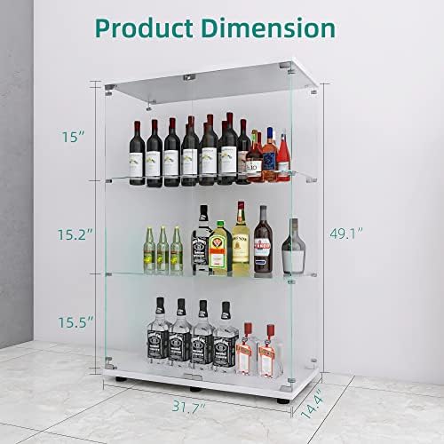LFT HUIMEI2Y 3-Tier Glass Display Cabinet - Image 2