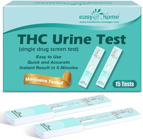 Easy@Home 15 Pack Marijuana Drug Test Kit by EasyHome