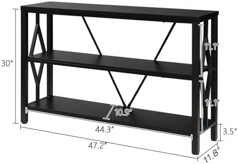 Sofa Console Table, Rustic Entry Table - Image 2
