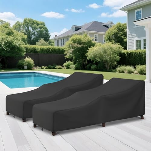 Arcedo Patio Lounge Chair Cover 2 Pack - Image 7