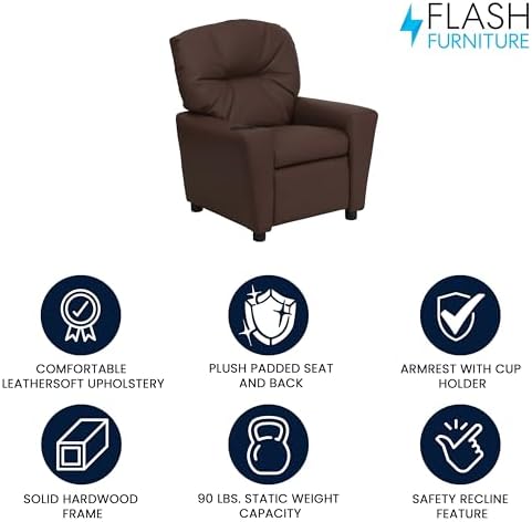 Flash Furniture Kids LeatherSoft Recliner - Image 4