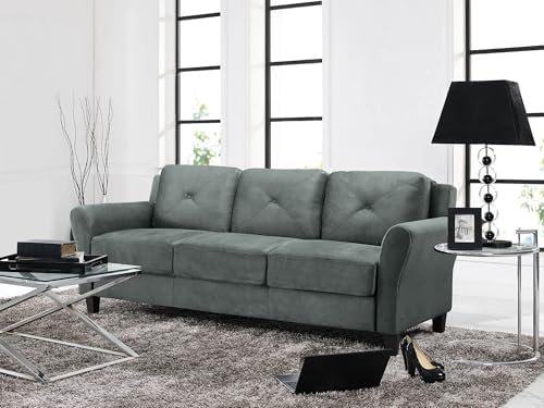 Studio Living Harrington 80.3" Sofa, Transitional Modern, Pocket Coil Comfort - Image 4