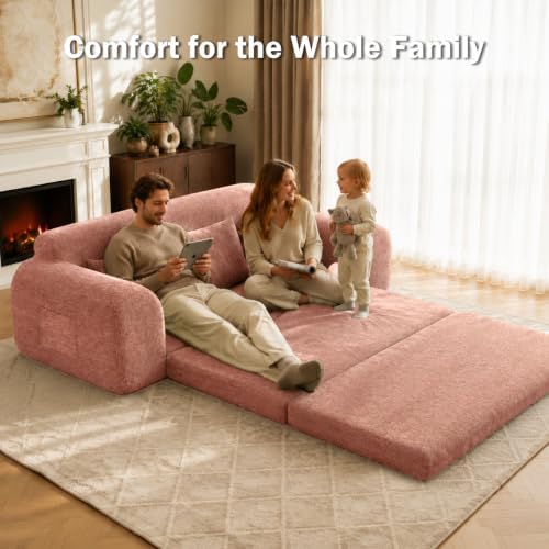 Fold Out Chair Bed, Folding Sofa Bed, 2 in 1 Convertible Sleeper Chair Bed - Image 5