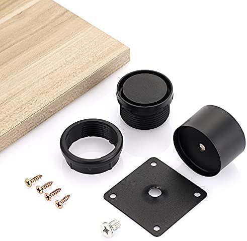 OwnMy 4PCS 2 Inch Stainless Steel Furniture Legs Feets Furniture Risers - Image 5