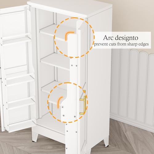 Black Kitchen Pantry Storage Cabinet - Image 4