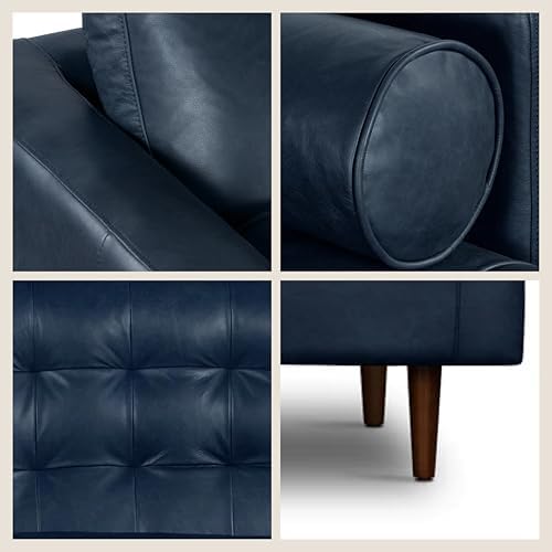 Poly & BARK Napa Right-Facing Sectional Sofa – 104.5” Italian Leather Sectional - Image 5