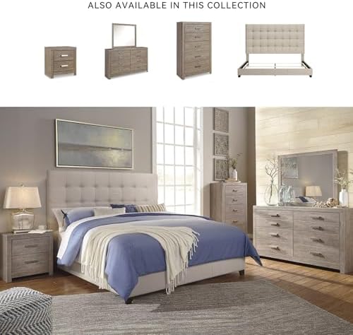 Signature Design by Ashley Dolante Upholstered King Size Bed Frame - Image 6