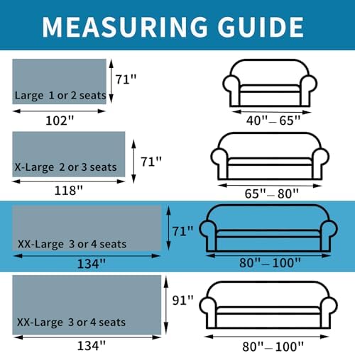 HAOMAIJIA Non Slip Couch Cover Sofa Covers - Image 4