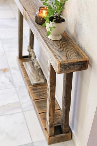 Doug and Cristy Designs Single Top A-Frame 46x7x28H Slim Console Table - Image 3