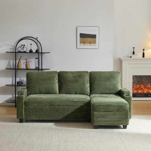 VINGLI L-Shaped Sectional Sleeper Sofa - Image 2