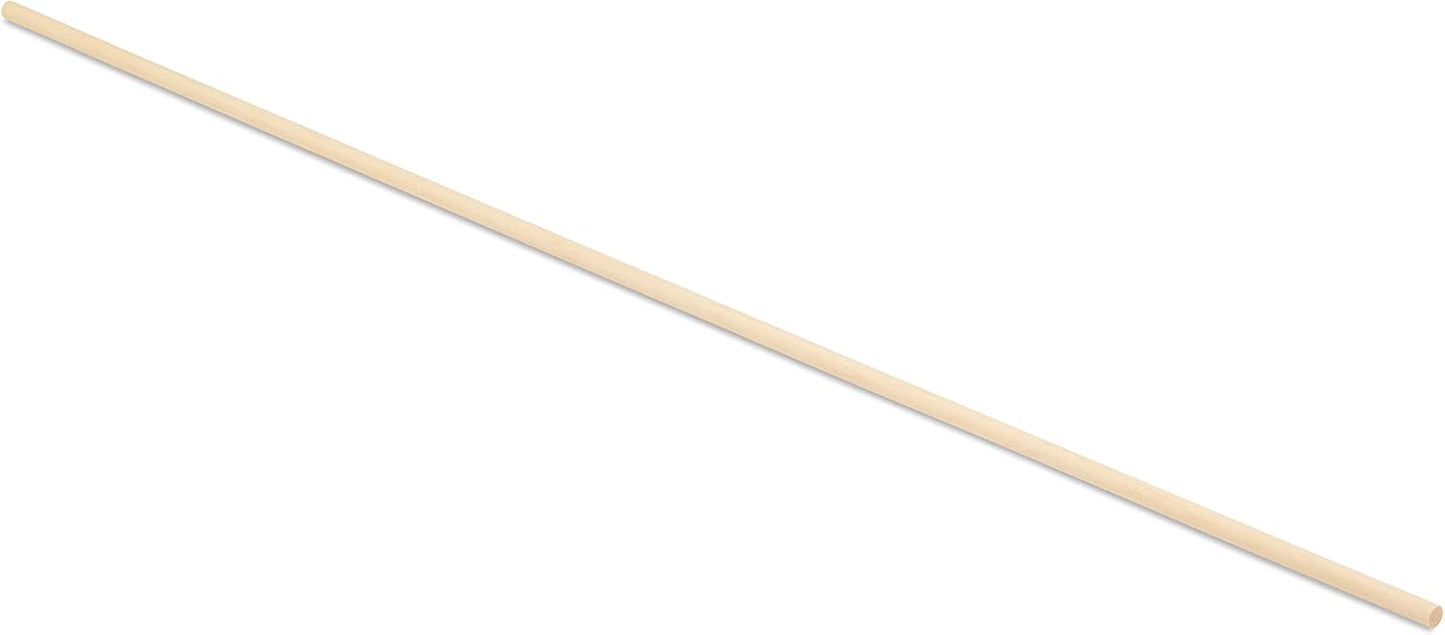 Dowel Rods Wood Sticks Wooden Dowel Rods 3/16 x 18 Inch Unfinished Hardwood Sticks for Crafts and DIYers 50 Pieces by Woodpeckers