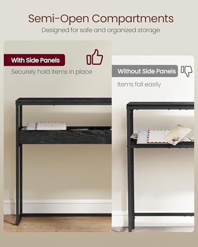VASAGLE 39.4 Inches Console Table, Narrow Sofa Table - Image 4