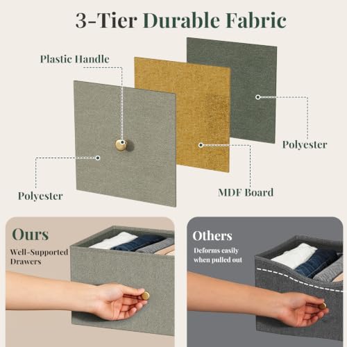 Fabric Dresser for Bedroom - Image 5