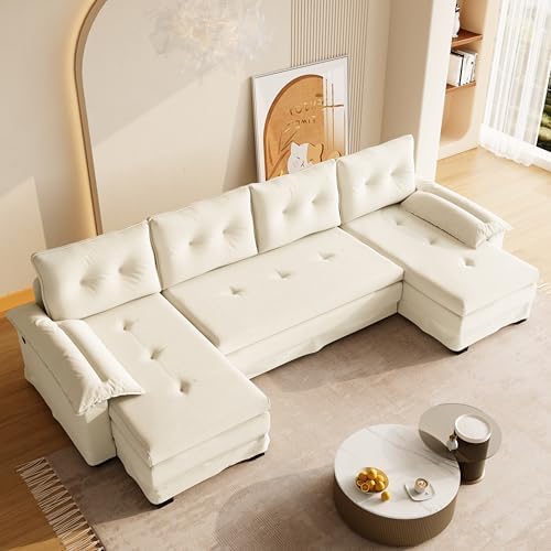 109.5" U-Shaped Sleeper Sofa - Image 5