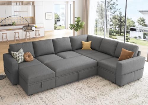 HONBAY Sectional Sleeper Sofa by HONBAY