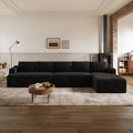 Novilla 144'' L-Shape Boneless Couches by Novilla