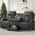 YONISEE 3 Seat Recliner Sofa by ADDEASETOYOURDAYALLINYONISEE