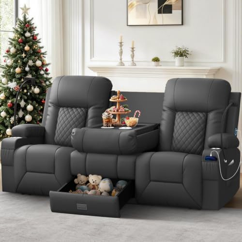 YONISEE 3 Seat Recliner Sofa by ADDEASETOYOURDAYALLINYONISEE