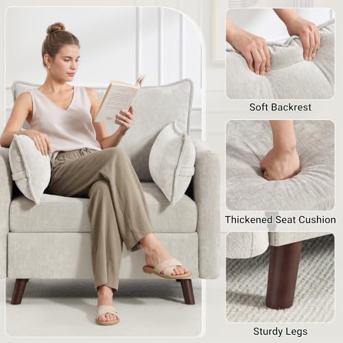 Set of 2 Oversized Accent Chair - Image 6