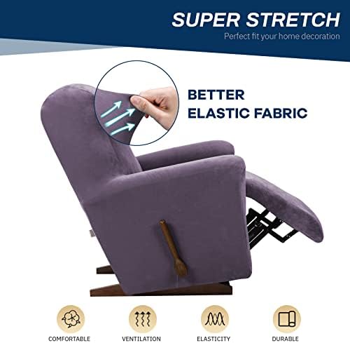 Asnomy Stretch Recliner Chair Covers Slipcover - Image 5