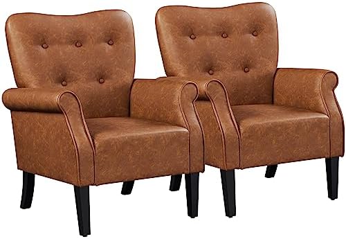 Yaheetech High Back Accent Chair Set of 2 by Yaheetech