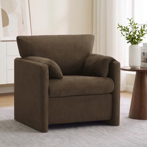 Oversized Accent Chair Set of 2, Comfy Reading Chair - Image 3