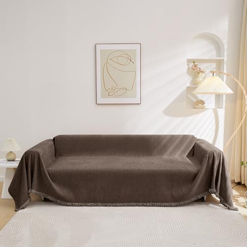 MEETSKY Couch Covers Sofa Slipcover Couch Protector Covers Universal Fit - Image 2