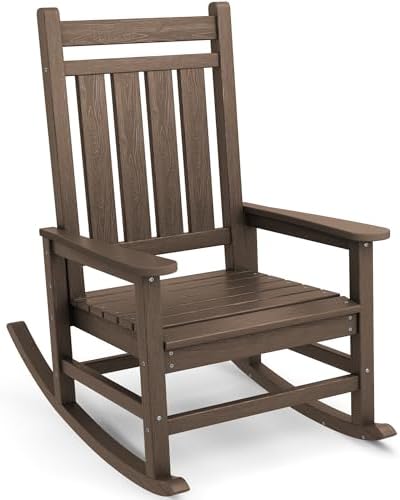 SERWALL HDPE Rocking Chair, Oversized Rocking Chair by SERWALL