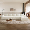 Novilla 144'' L-Shape Boneless Couches by Novilla