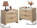 SICOTAS Rattan Nightstand Set of 2 by SICOTAS