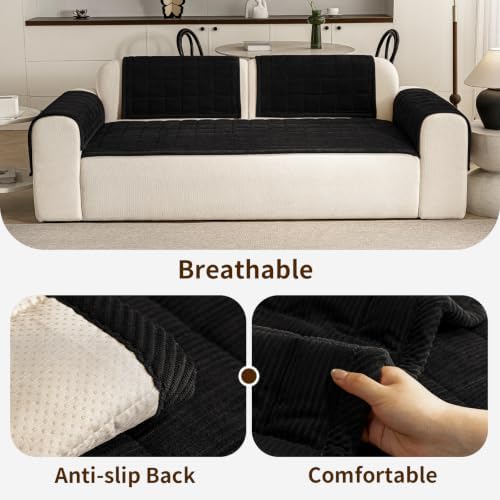 Couch Covers for Dogs, Non Slip Washable Pet Couch Covers for Sofa - Image 4