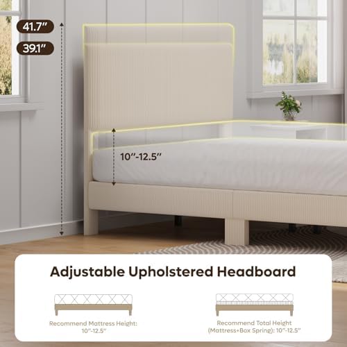 Bestier Full Size Bed Frame - Image 4