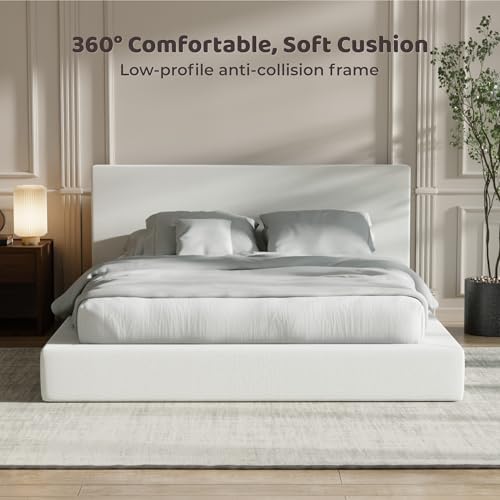 RECCI AirFrame Queen Upholstered Bed Frame - Image 5