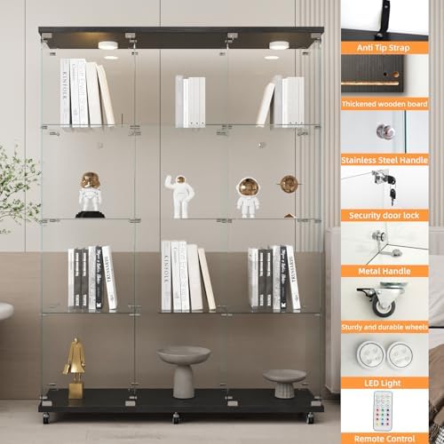 LFT HUIMEI2Y 12-Shelf Glass Display Cabinet - Image 3