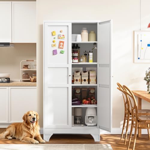 Yizosh Metal Pantry Cabinet Kitchen Pantry by Yizosh